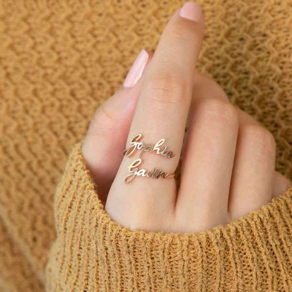 Customize Name RIng